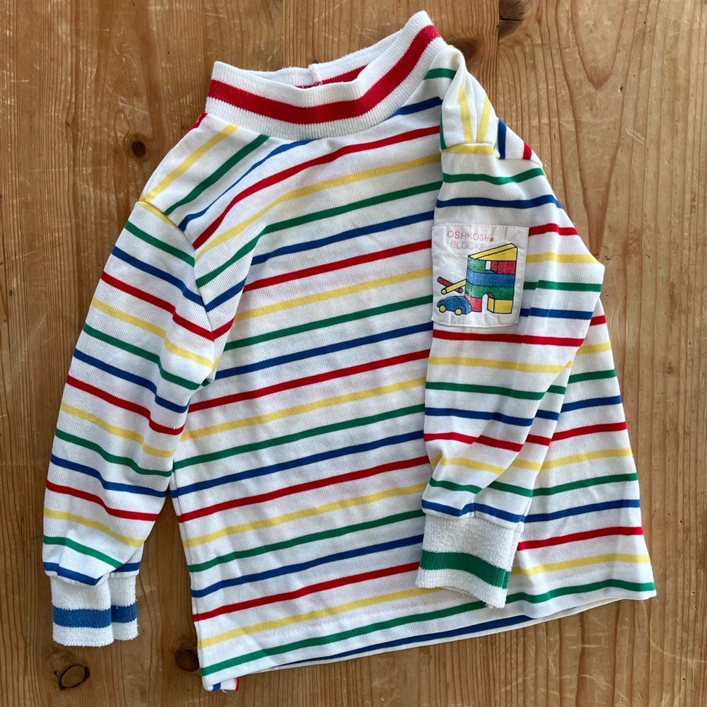 Vintage Oshkosh striped shirt